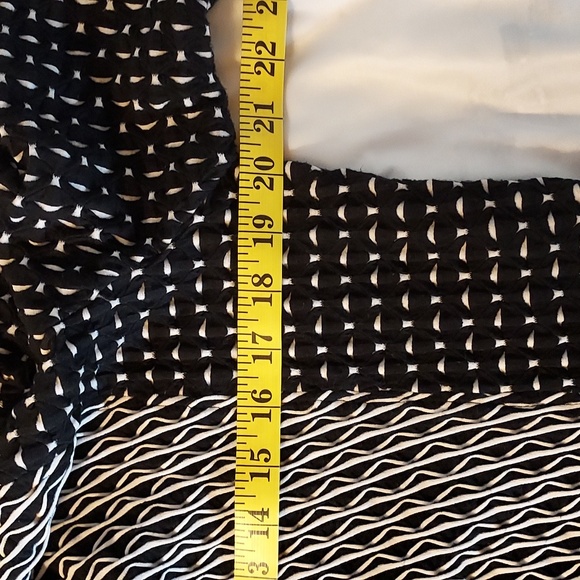 Moonlight Y&S Fashion Design Women's Open Cardigan Black White Artsy Boho S - Picture 6 of 10